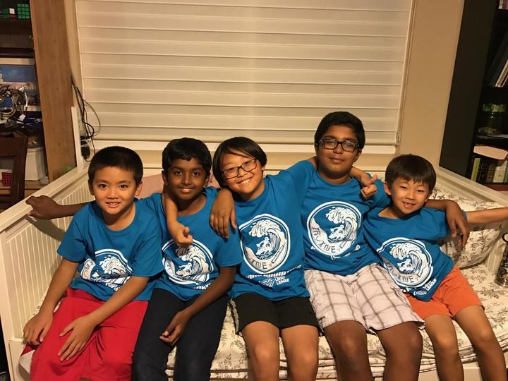 Smarty Party Rocking Our Custom Ink Tshirts! T-Shirt Photo