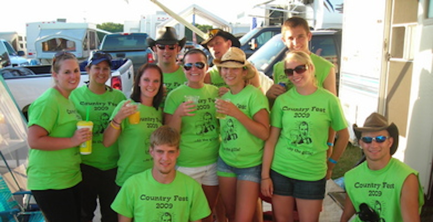 Picture of Country Fest 2009! Custom T-Shirt Design Country Fest 2009! T-Shirt Photo
