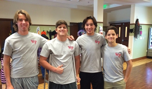 Wounded Warrior Club Volunteering At The Va Hospital! T-Shirt Photo