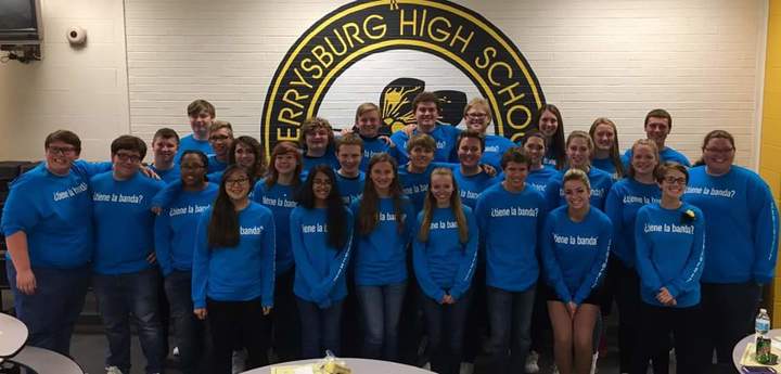 Perrysburg Marching Band Seniors '17! T-Shirt Photo