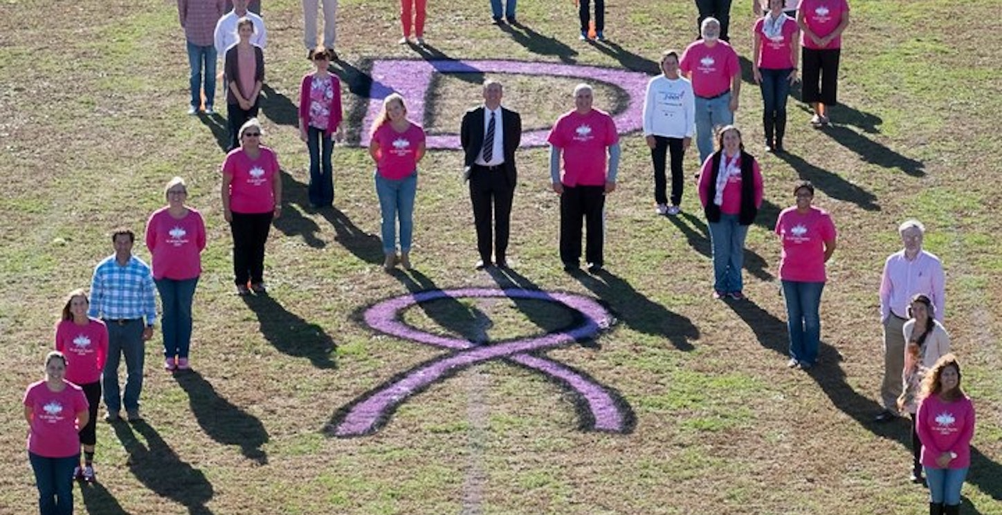 Dickinson High School Breast Cancer Awareness T-Shirt Photo