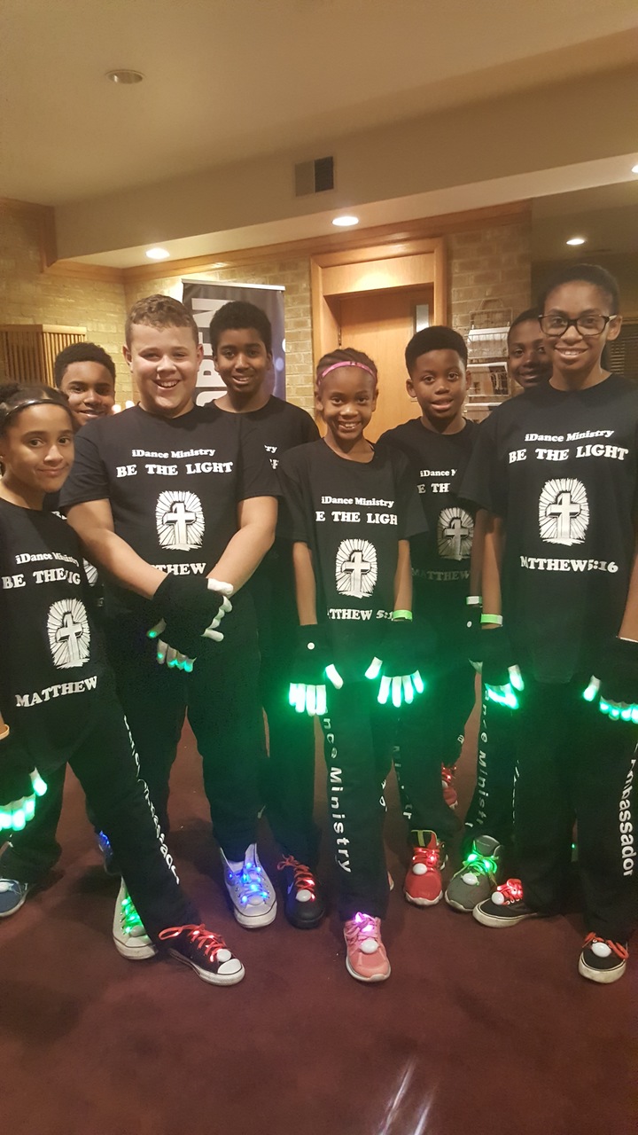 Light Up The Night   Dance Ambassadors Of I Dance Ministry  T-Shirt Photo