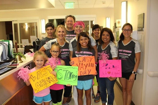 Last Chemo!  #Team Belen Fight Strong T-Shirt Photo