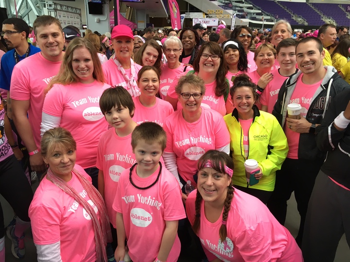 Make Strides Against Breast Caner T-Shirt Photo