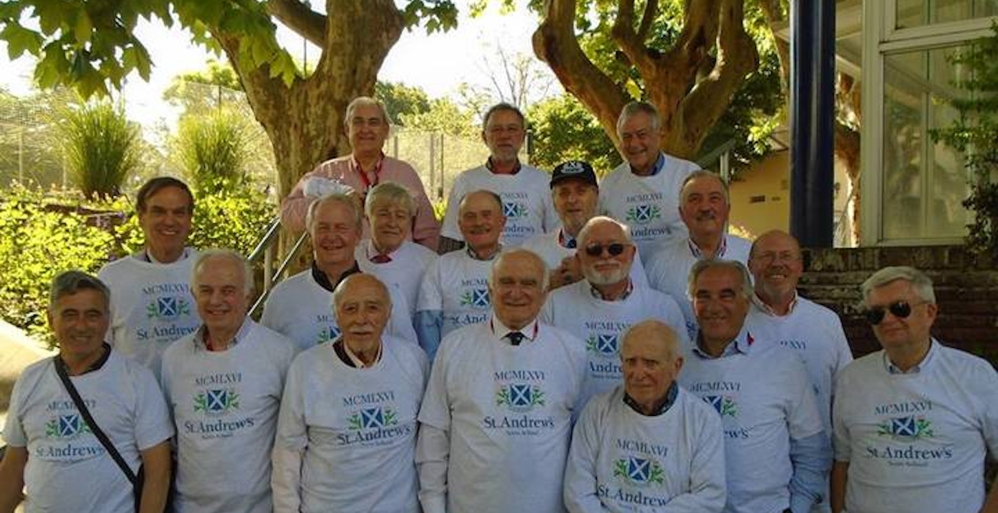 Picture of St Andrews Scots School 1966 Graduates 1st 50 Years Custom T-Shirt Design St Andrews Scots School 1966 Graduates 1st 50 Years T-Shirt Photo