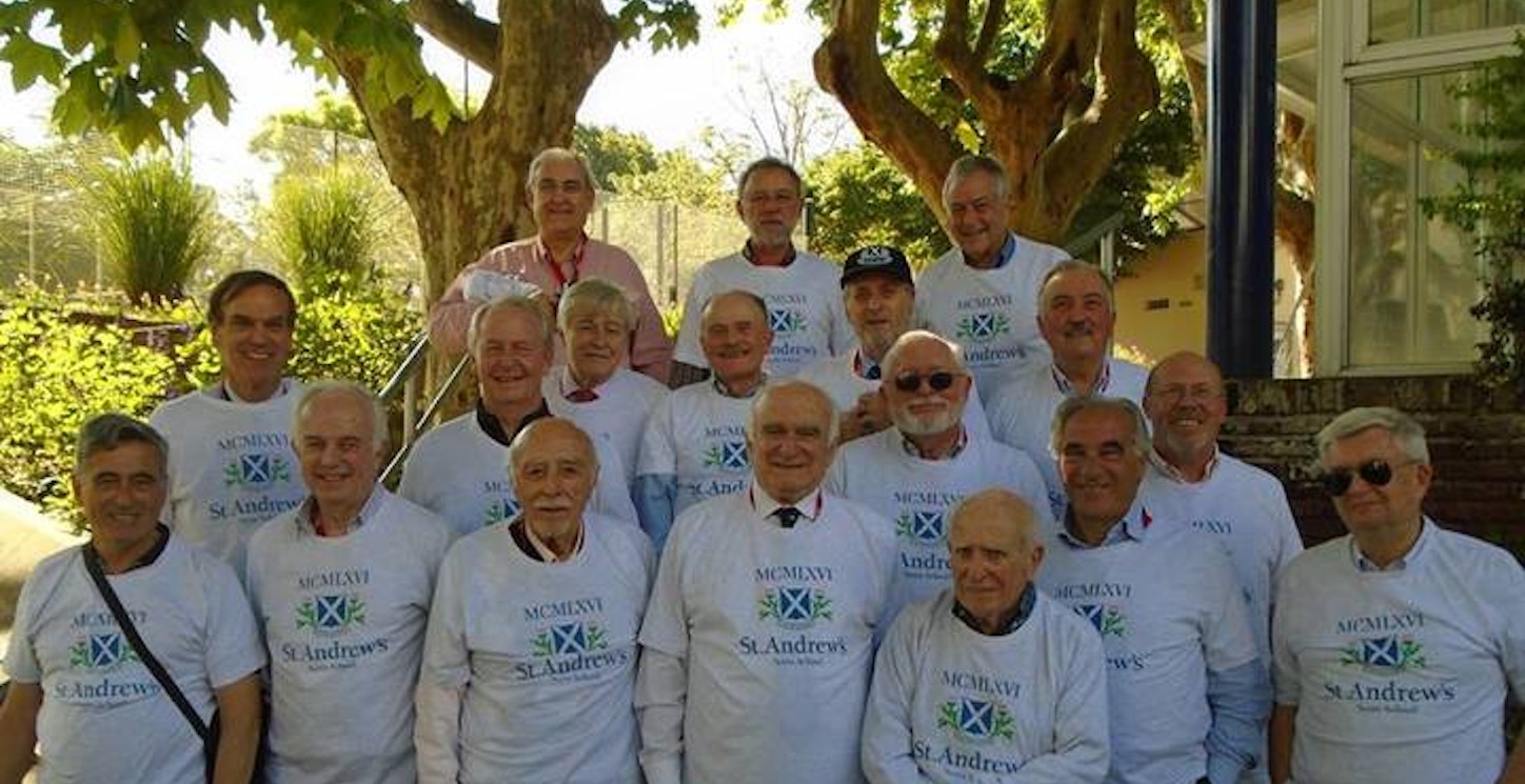 St Andrews Scots School 1966 Graduates 1st 50 Years T-Shirt Photo