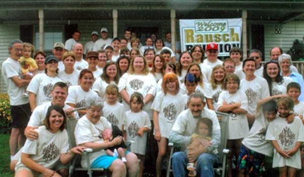 2009 Rausch Family Reunion T-Shirt Photo