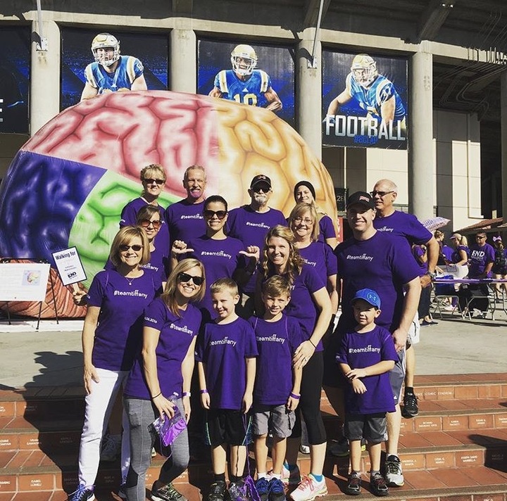 "Team Tiffany" @ Walk 2 End Epilepsy 2016 T-Shirt Photo