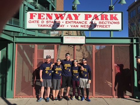 Nothing Sub Par About The Weather Or The Awesome Race At Fenway Park! T-Shirt Photo