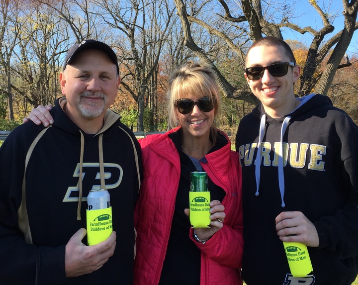 Purdue Univ Farm House Dad's Day Tailgate T-Shirt Photo