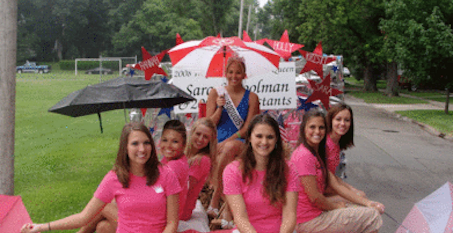 2009 Miss Iroquois County Fair Queen Contestants T-Shirt Photo