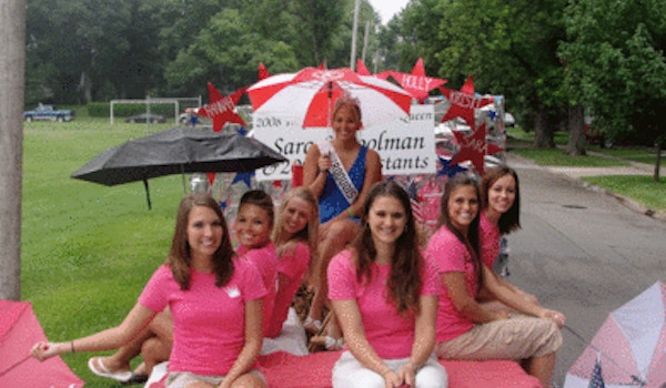 2009 Miss Iroquois County Fair Queen Contestants T-Shirt Photo