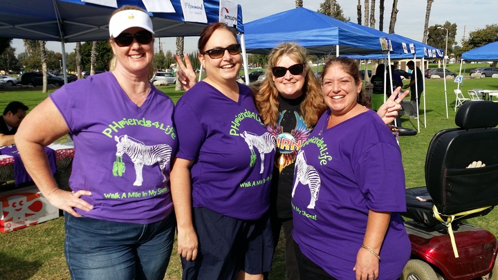 P Hriends4 Life!  Raising Awareness Of Pulmonary Hypertension (Ph)! T-Shirt Photo