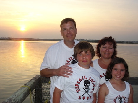 The Chews At Sunset On Topsail Island Nc T-Shirt Photo