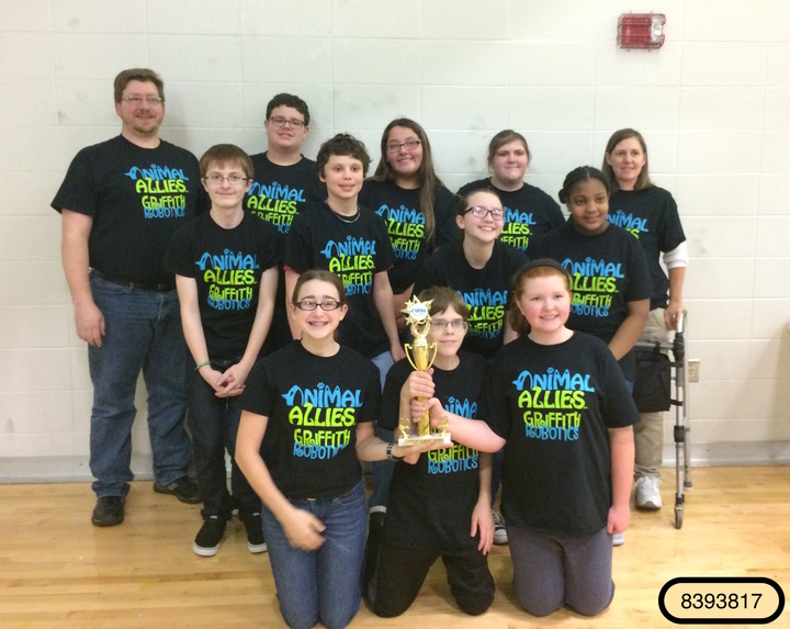 Griffith Robotics Team Panther Botz T-Shirt Photo
