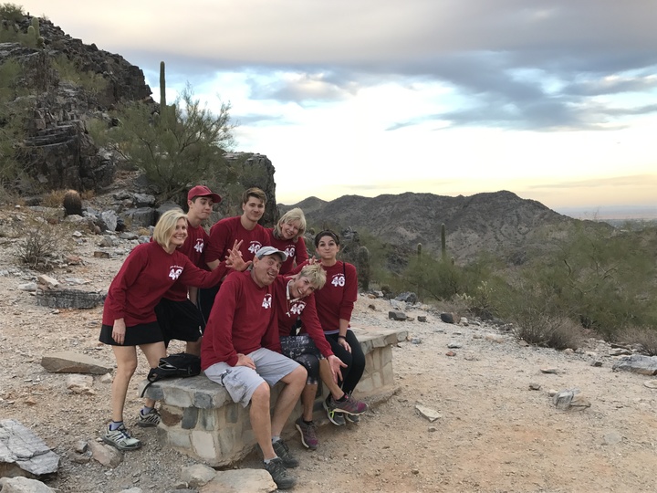 Surprise 40th Anniversary Hike T-Shirt Photo