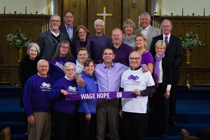 Purple Matters   Pancreatic Cancer T-Shirt Photo