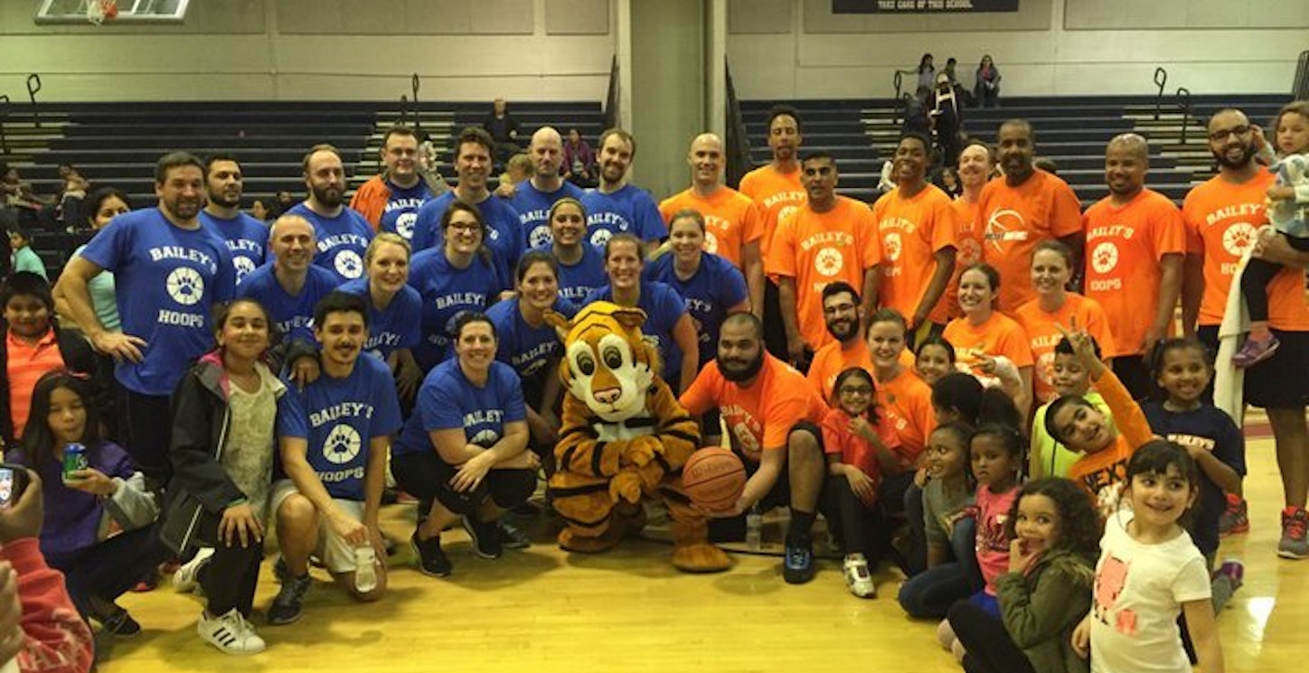 Bailey's Es Annual Parent Staff Hoops Game T-Shirt Photo