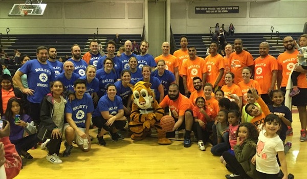 Picture of Bailey's Es Annual Parent Staff Hoops Game Custom T-Shirt Design Bailey's Es Annual Parent Staff Hoops Game T-Shirt Photo