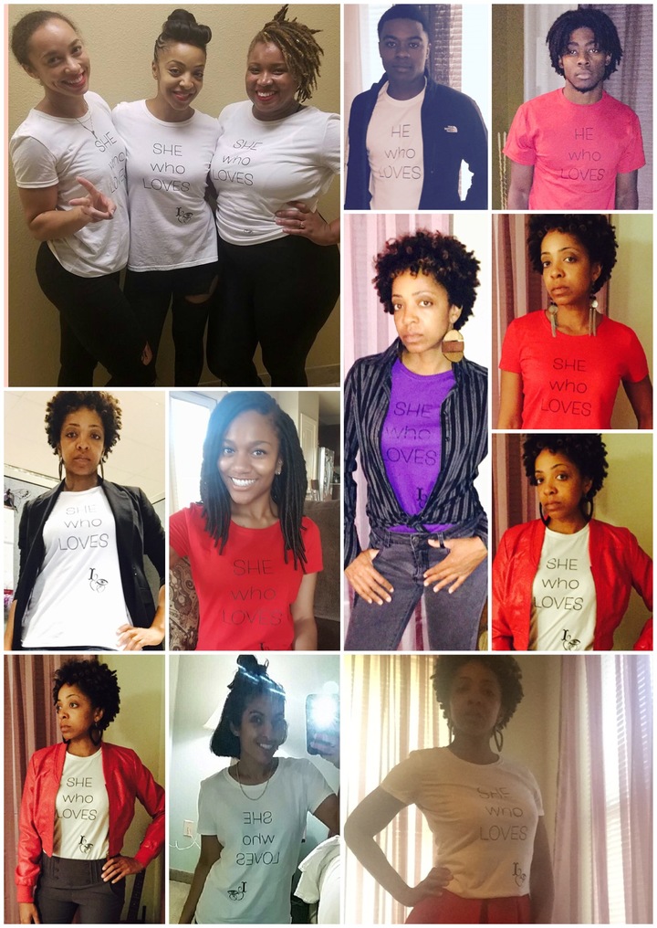 She/He Who Loves T-Shirt Photo