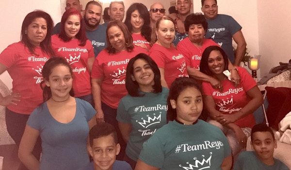Team Reyes Thanksgiving  T-Shirt Photo