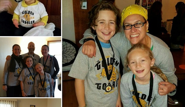 Picture of Golden Gobbler Custom T-Shirt Design Golden Gobbler T-Shirt Photo