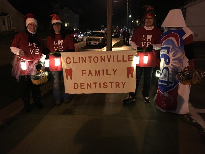 Santa's Helpers Love Teeth And Custom Ink T-Shirt Photo