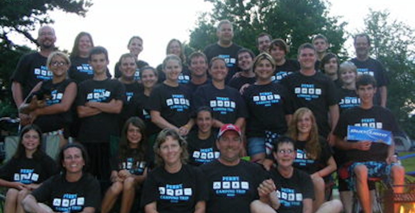 Perry Family Camping Trip, Monroe Lake, In June 2009 T-Shirt Photo