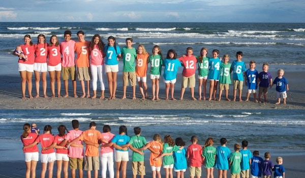 The Grandkids Take The Beach T-Shirt Photo