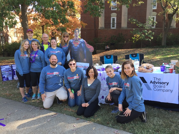 Be A Hero. Punch Out Cancer. T-Shirt Photo