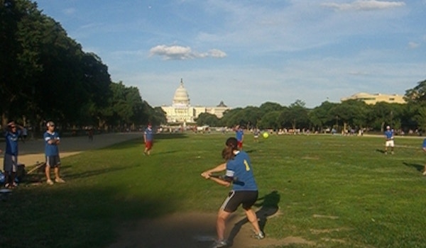 Playing On The Mall T-Shirt Photo