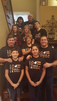 Nugent Family Thanksgiving T-Shirt Photo
