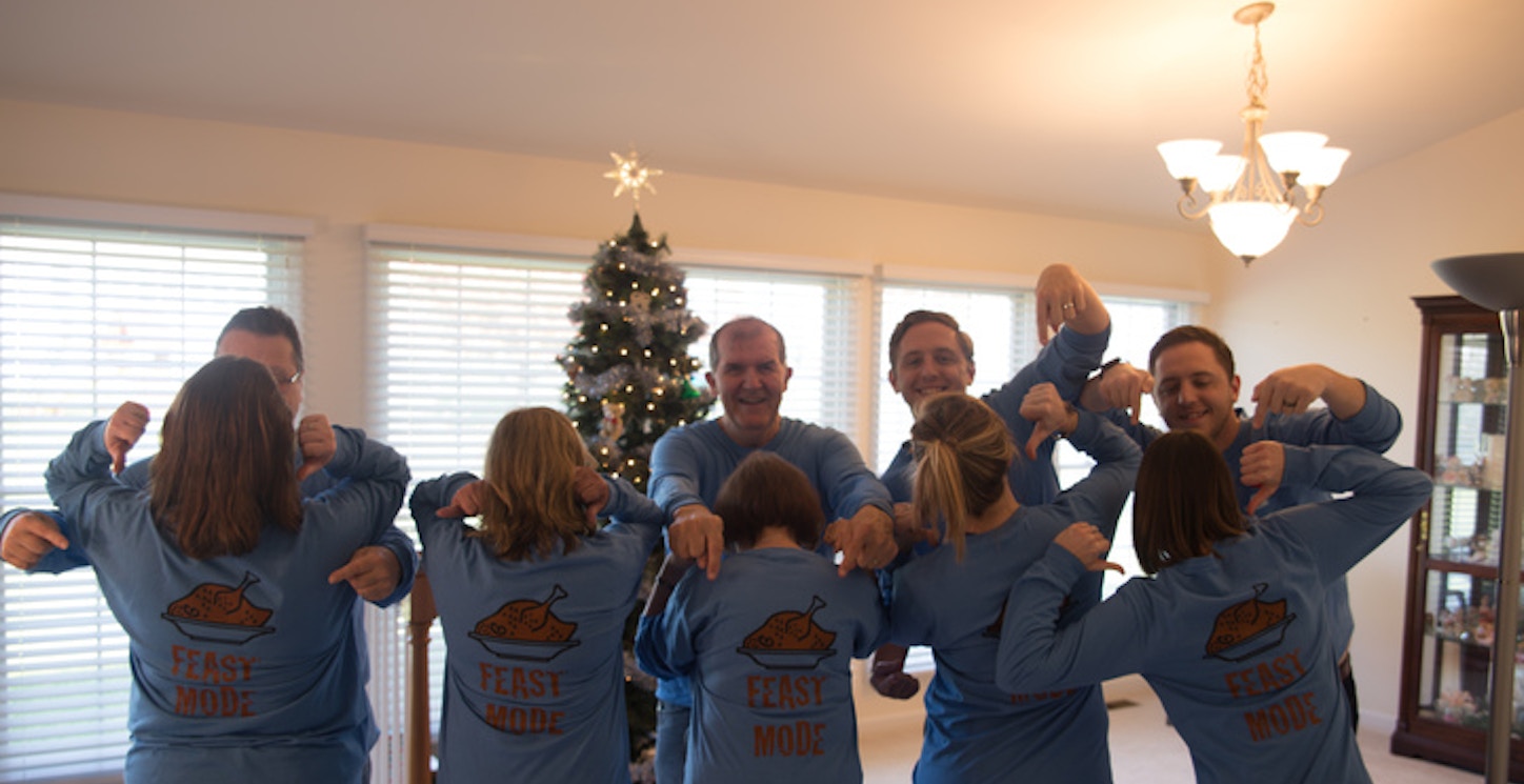 Picture of When It's Thanksgiving, It's Feast Mode! Custom T-Shirt Design When It's Thanksgiving, It's Feast Mode! T-Shirt Photo