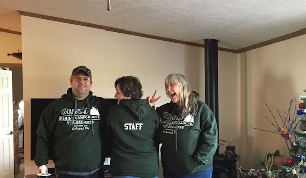 Oma's Staff Show Off Their Hoodies T-Shirt Photo