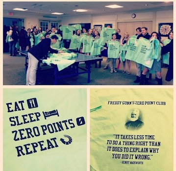 Mr. Gunn's Zero Point Club T-Shirt Photo