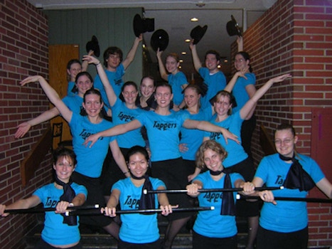 Case Western Reserve University Spartan Tappers T-Shirt Photo
