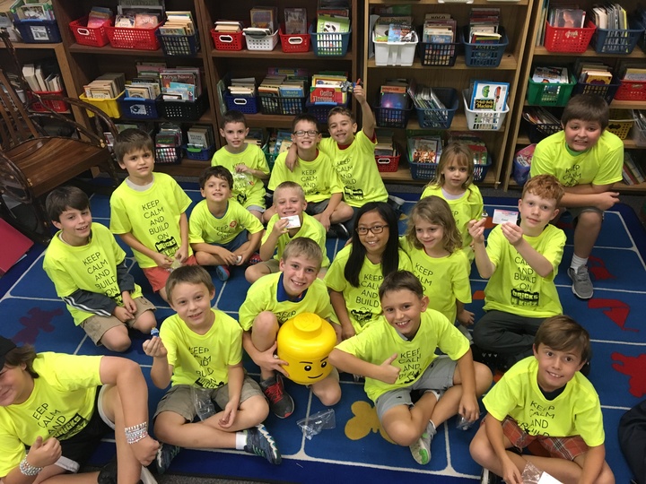 Kidz Keeping Calm With Bricks4kidz! T-Shirt Photo