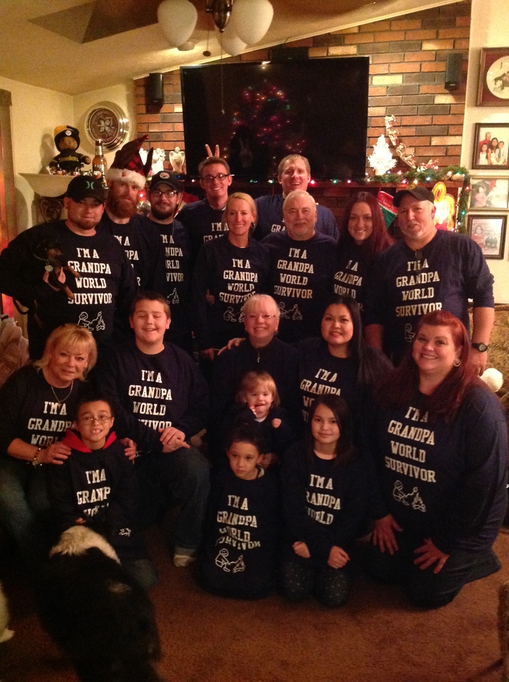 Grandpa World Survivors  T-Shirt Photo
