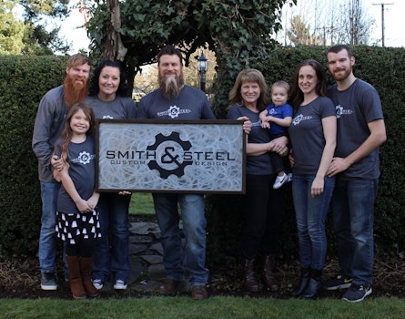 Smith & Steel Custom Design T-Shirt Photo
