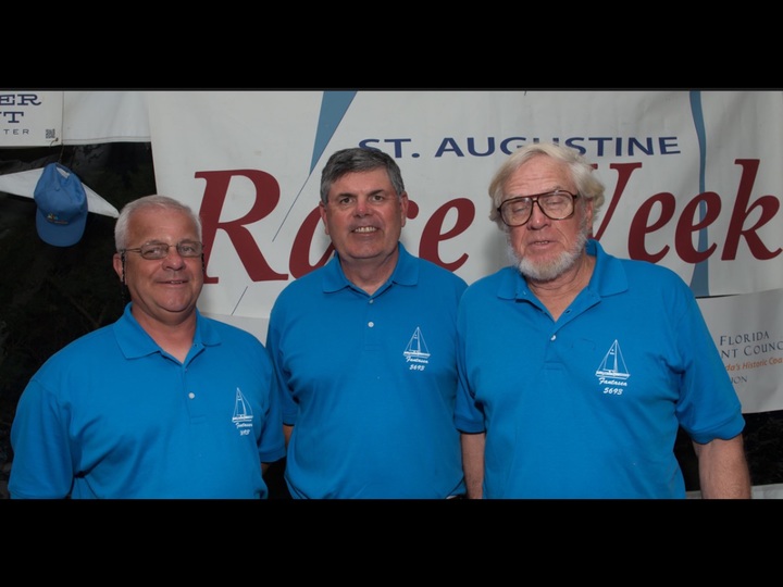 Crew Of S/V Fantasea At Sarw Awards Ceremony T-Shirt Photo