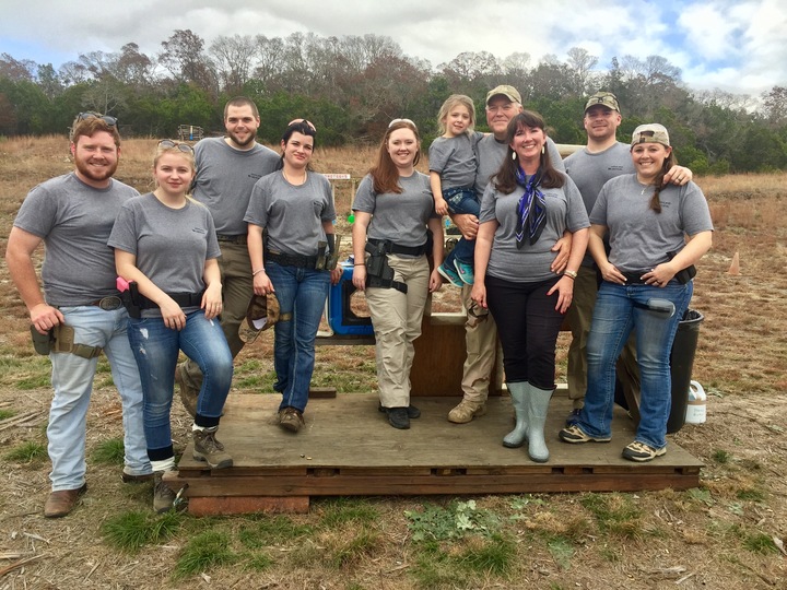 The Family That Shoots Together... T-Shirt Photo