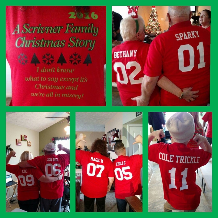 The Scrivner Family Christmas Story T-Shirt Photo