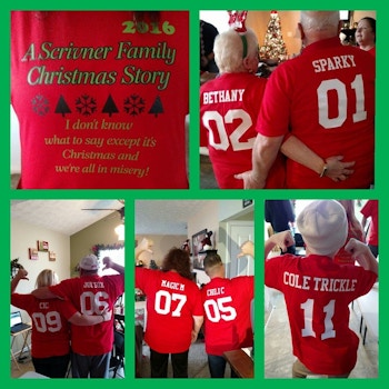 The Scrivner Family Christmas Story T-Shirt Photo