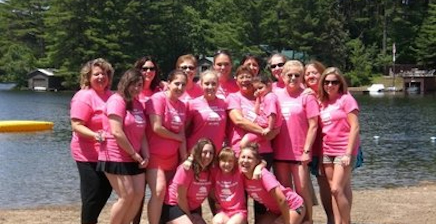 Pretty In Pink At White Lake T-Shirt Photo