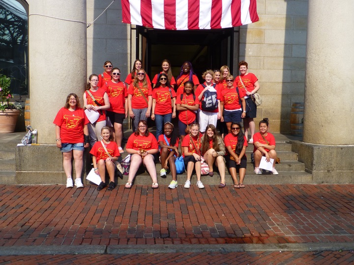Girl Scouts Going To Spain!  T-Shirt Photo