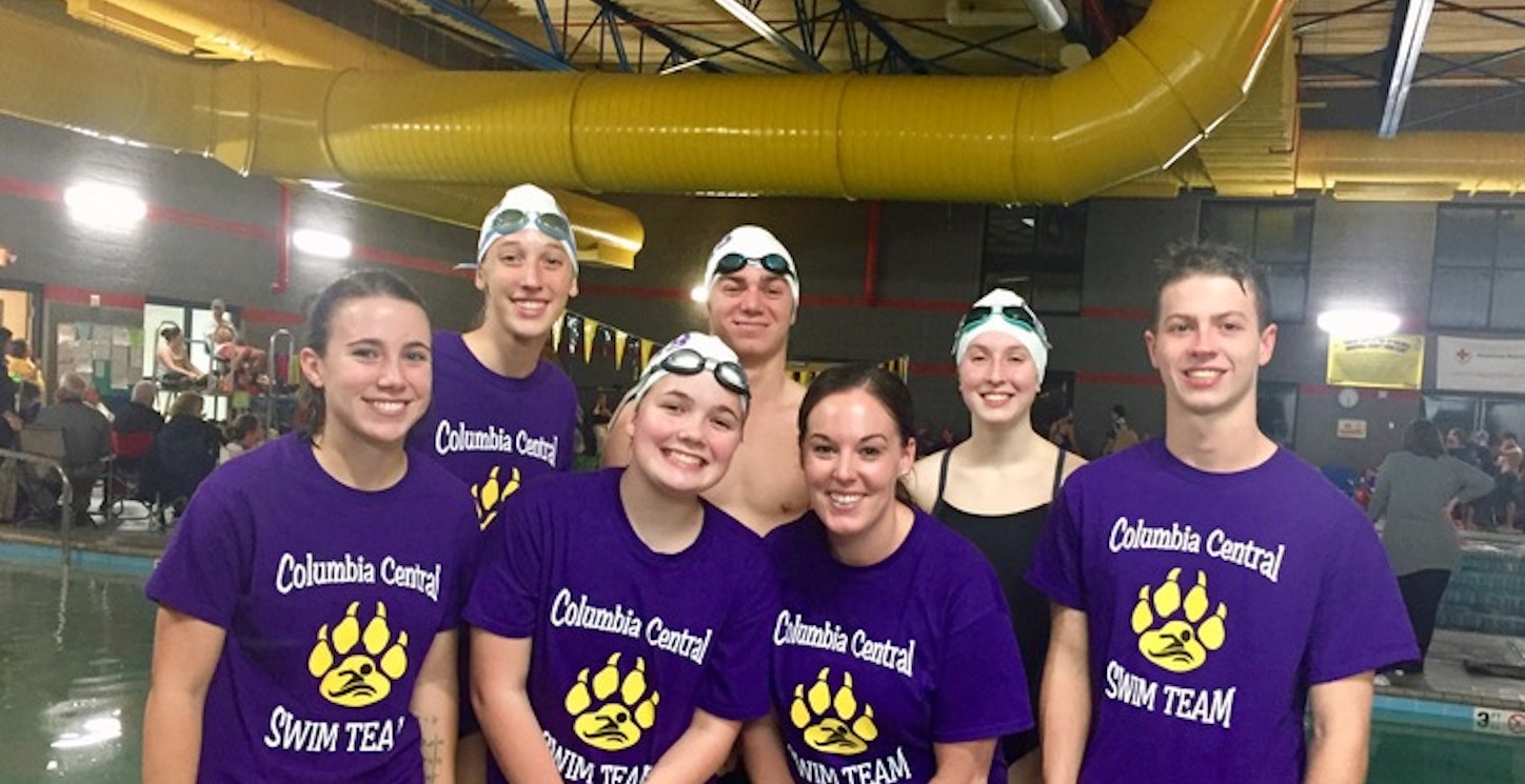 Picture of Chs Swim Team Columbia, Tn Custom T-Shirt Design Chs Swim Team Columbia, Tn T-Shirt Photo