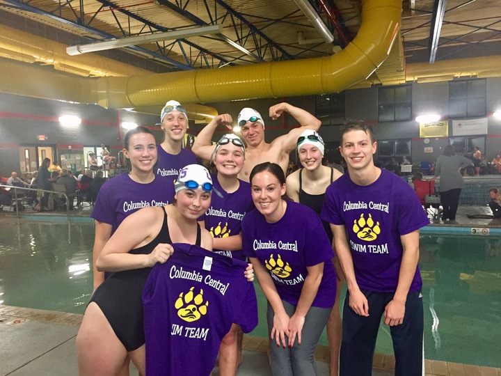 Chs Swim Team   Columbia, Tn  T-Shirt Photo