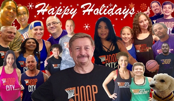 An International Happy Holidays From Hoop City News T-Shirt Photo