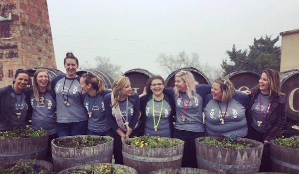 This Bachelorette Party Was Extra Cute In Matching Shirts T-Shirt Photo
