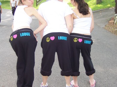 Lodge Sweatpants T-Shirt Photo